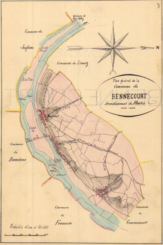 Plan de Bennecourt